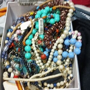 It's a goody box of all types jewelry